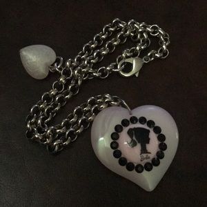 Barbie heart Necklace. Tarina Tarantino